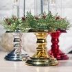 Christmas Electronic Candle/Santa Night Light?Perfect Valentine'S Day, Halloween,Birthday Or Bar Decoration, 10×36CM,Gold