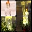 Christmas Electronic Candle/Santa Night Light?Perfect Valentine'S Day, Halloween,Birthday Or Bar Decoration, 10×36CM,Gold