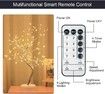 Fairy Light Spirit Tree with Remote,108 LED Lights Bonsai Tree Lamp for Gift Home Wedding Festival Holiday (Warm White)