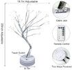 Fairy Light Spirit Tree with Remote,108 LED Lights Bonsai Tree Lamp for Gift Home Wedding Festival Holiday (Warm White)
