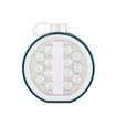 2IN1 Ice Cube Trays Kettle for Freezer 17 Ice balls forCoffee,Beer,Juice,Water BLUE