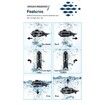 2021 Newest RC Mini Submarine RC Boat Model 6 Channels Boat Under Water Pigboat Simulation Remote Control Submarines Toys Color Black