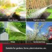 50L ATV Weed Spot Sprayer Spray Unit Garden Lawn Pump Tank 12V 15L/Min with 6M Hose Filter