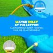 Pet Mat Dog Sprinkler Splash Swimming Paddling Pool Outdoor Water Play Spray Toy 100cm