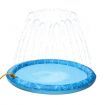 Pet Mat Dog Sprinkler Splash Swimming Paddling Pool Outdoor Water Play Spray Toy 100cm