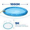 Pet Mat Dog Sprinkler Splash Swimming Paddling Pool Outdoor Water Play Spray Toy 100cm