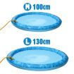 Pet Mat Dog Sprinkler Splash Swimming Paddling Pool Outdoor Water Play Spray Toy 100cm