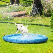 Pet Mat Dog Sprinkler Splash Swimming Paddling Pool Outdoor Water Play Spray Toy 100cm
