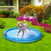 Pet Mat Dog Sprinkler Splash Swimming Paddling Pool Outdoor Water Play Spray Toy 100cm