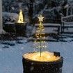 2022 Newest Christmas Tree Lights Christmas Spiral Tree LED Light Outdoor Christmas Tree Light Decoration Xmas Decor