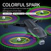 2021 Newest Colorful 4K HD Dual Camera with WIFI FPV Foldable Light Flow Quadcopter Anti Interference Technology Professional RC Drones