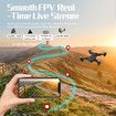 2021 Newest Colorful 4K HD Dual Camera with WIFI FPV Foldable Light Flow Quadcopter Anti Interference Technology Professional RC Drones