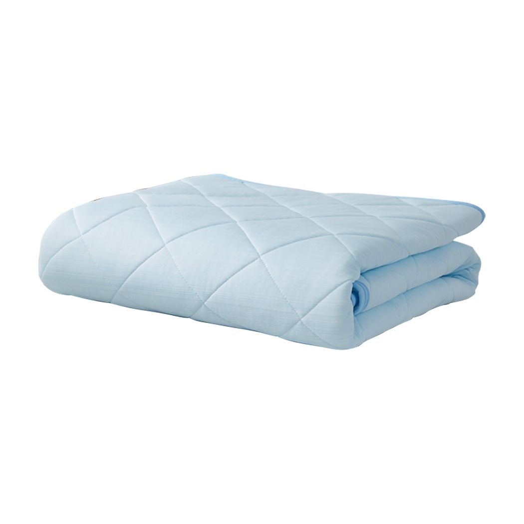 Dreamz Mattress Protector Cool Topper Set Pillow Case Double
