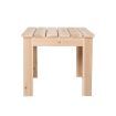 Levede Wooden Side Table Outdoor Furniture Coffee Patio Desk Indoor Garden Camp