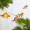 5M LED Dinosaur String Lights Batteries Powered Dinosaur Lamp Christmas Party Tree Decorative