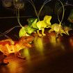 5M LED Dinosaur String Lights Batteries Powered Dinosaur Lamp Christmas Party Tree Decorative