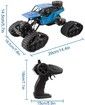 2-in-1 Remote Control Climbing Off-Road Car and Tank High Speed RC Vehicle for Kids All-Terrain Remote Control Toy