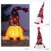 Illuminated Christmas Gnomes Ornaments Plush Doll Ornaments Home Dining Table Christmas Dolls
