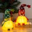 Illuminated Christmas Gnomes Ornaments Plush Doll Ornaments Home Dining Table Christmas Dolls