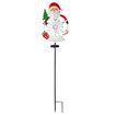 Solar Christmas Decorations Outdoor, Waterproof Christmas Pathway Lights -Santa Claus