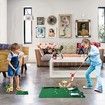 Mini Golfers Indoor Outdoor Golf Kit Game Course Golf man in Col Green