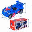 Transforming Dinosaur 2 in 1 Automatic Transformer Dino Cars with LED Light COL.Blue