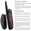 Dog Training Collar Anti bark Collar 2 in 1, Remote Range 1000-1500ft,Rechargeable - Waterproof 3 Modes Beep