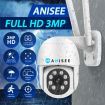 Anisee IP Camera Wireless Home Security System CCTV Installation Surveillance PTZ 3MP