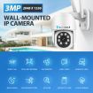 Anisee IP Camera Wireless Home Security System CCTV Installation Surveillance PTZ 3MP