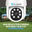 Anisee IP Camera Wireless Home Security System CCTV Installation Surveillance PTZ 3MP