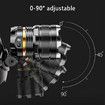 High Powerful ZOOM Sensor Headlamp XHP50 Super Bright Outdoor Headlight Torch Flashlight USB Rechargeable Light