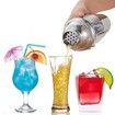 12pcs/set Stainless Steel Cocktail Shaker Set Bartender Tool Kit Bar Accessories Drink Mixer Tool With Wine Rack Stand 750ml