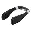 1 Set Bladeless Neck Fan, 360 Degree Cooling Handsfree Sports USB Mini Fan, (Black )