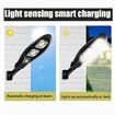 500 Watts Solar LED Outdoor Light Solar Lamp Powered Sunlight Waterproof PIR Motion Sensor Street Light for Garden Decoration