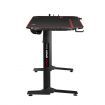 RGB Gaming Desk Carbon Fibre Racer Table Computer Desktop Study Workstation LED 140cm
