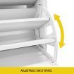 Modern 3-Drawer Shoe Cabinet 45 Pairs Shoe Organizer Rack