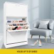 Modern 3-Drawer Shoe Cabinet 45 Pairs Shoe Organizer Rack