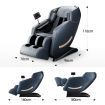 HOMASA 3D Electric Massage Chair Full-body Zero-gravity Intelligent Massager Blue