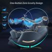 HOMASA 3D Electric Massage Chair Full-body Zero-gravity Intelligent Massager Blue