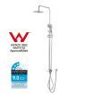 8 Inch Rain Shower Head Hand Held High Pressure Rainfall Overhead Set Top Mount Chrome