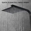 8 Inch Rain Shower Head Hand Held High Pressure Overhead Rainfall Set Chromed Top Mount