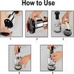 Manual Handheld Kitchen Slicer With Stainless Steel ZigZag Blade, Salad Vegetable Chopper and Slicer