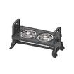 Pot Diners Pet Feeders Cup Stainless Steel Adjustable Supplies Dish Height Double Adjustment Food Bowl
