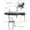 Ice Crusher Machine,Manual Crank Ice Breaker Maker Snow Cone Machine With Stainless Steel Blades For Fast Crushing