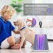Rechargeable Mosquito Zapper and Fly Killer - Portable USB LED Purple Light Mosquito Trap - For Home and Camping Using