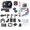4K Ultra HD 24MP Sports Digital Cam with Waterproof Case and Mount Accessories