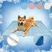 SizeM 60x50cm Pet Cooling Mat for Dog Puppy Cat Washable Cooling Pad Under 7.5KG