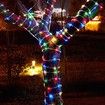 32m 301LED Solar Fairy String Tube Lights for Party Garden Yard Colorful