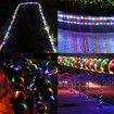 32m 301LED Solar Fairy String Tube Lights for Party Garden Yard Colorful