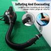 Electric Air Track Pump Portable Inflator for Airbeds Inflatables 600W 3 Nozzles